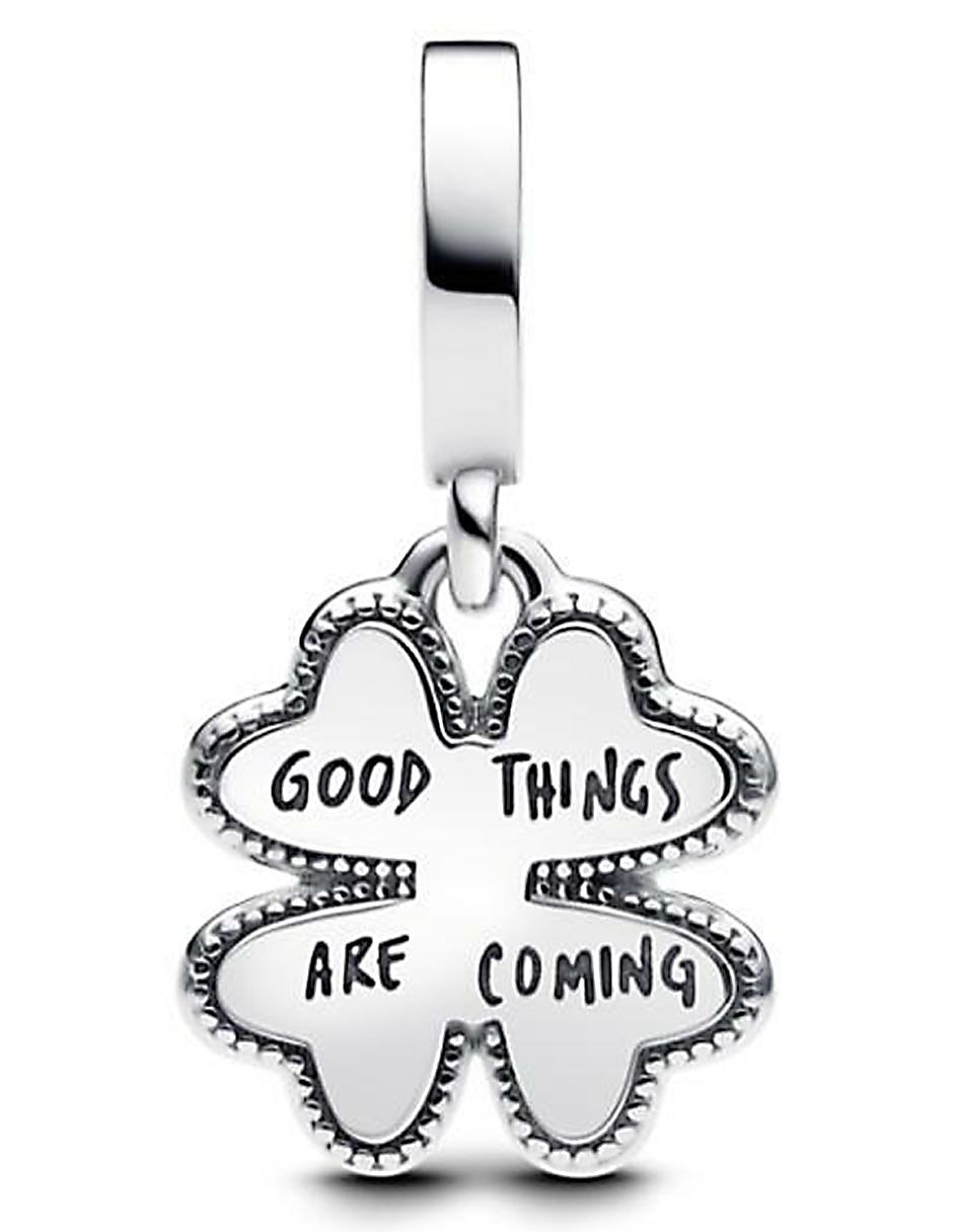 Charm de hoja moments de plata P 925 4