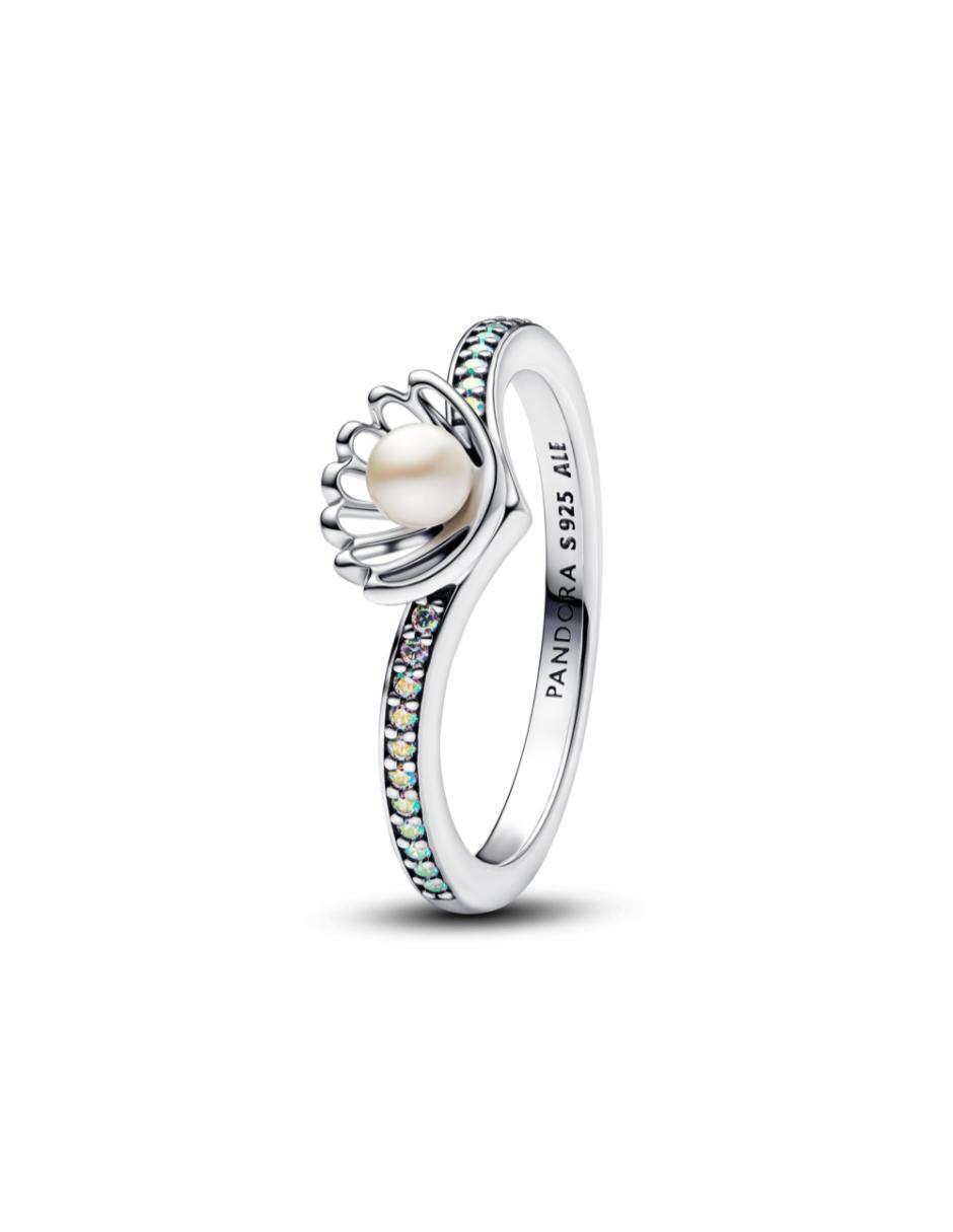 Anillo Disney Ariel P 925 de plata zirconia cúbica brillante 2