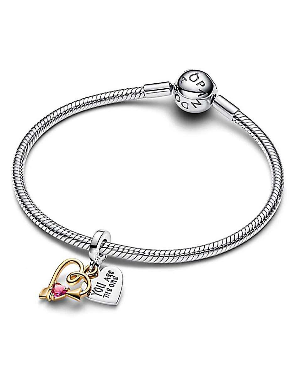 Charm de corazón moments de plata P 925 3