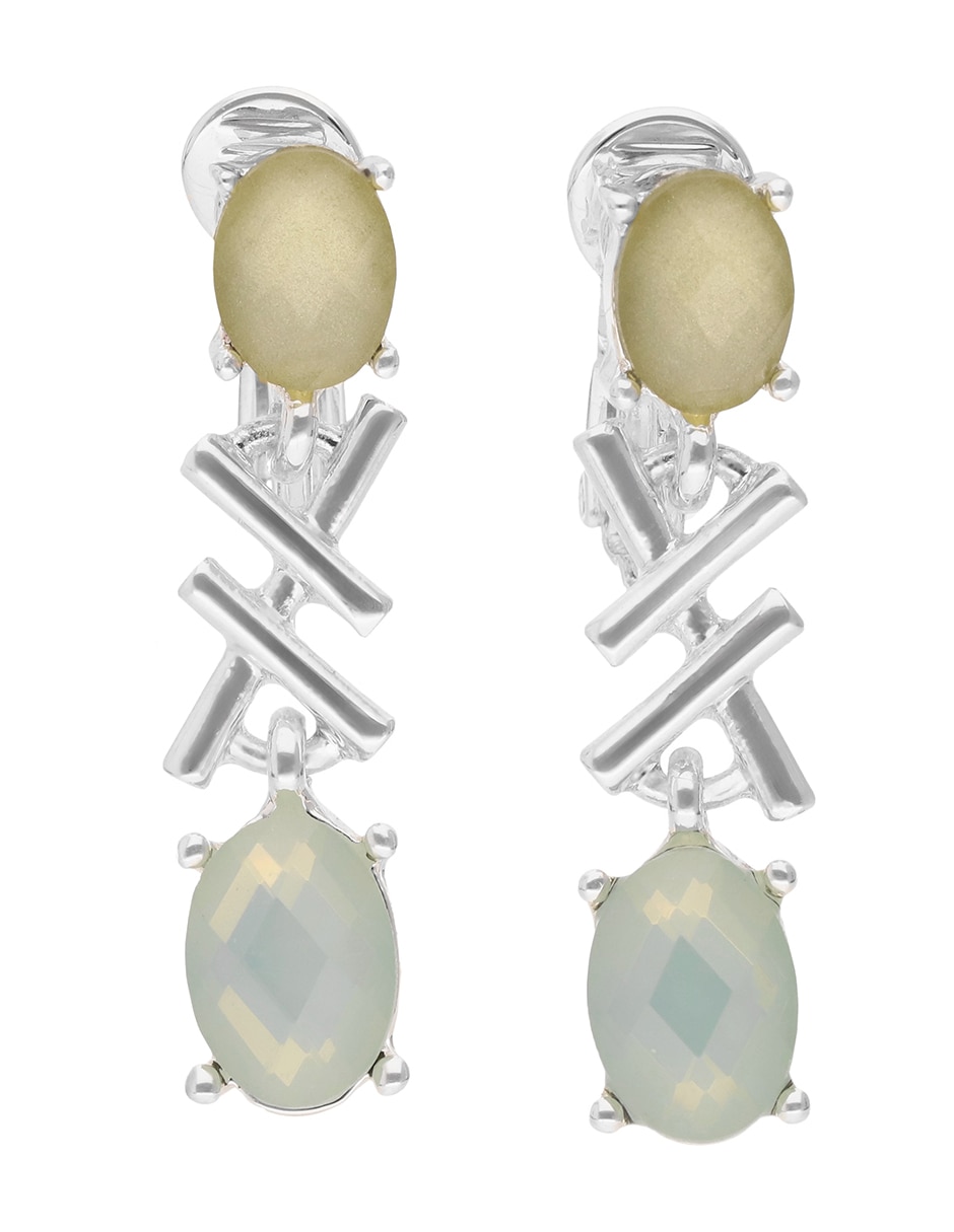 Aretes con acabado pavé