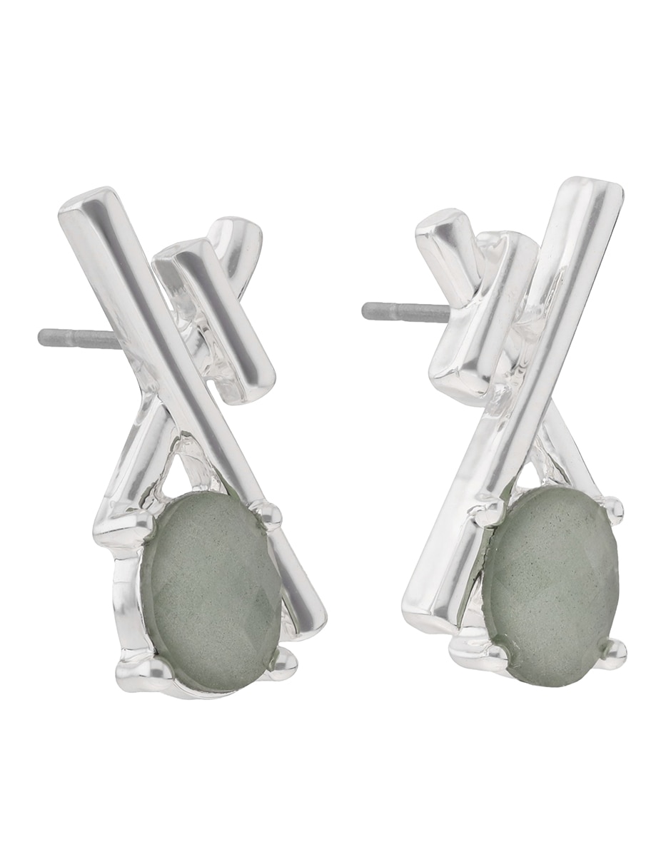 Aretes con acabado pavé 2