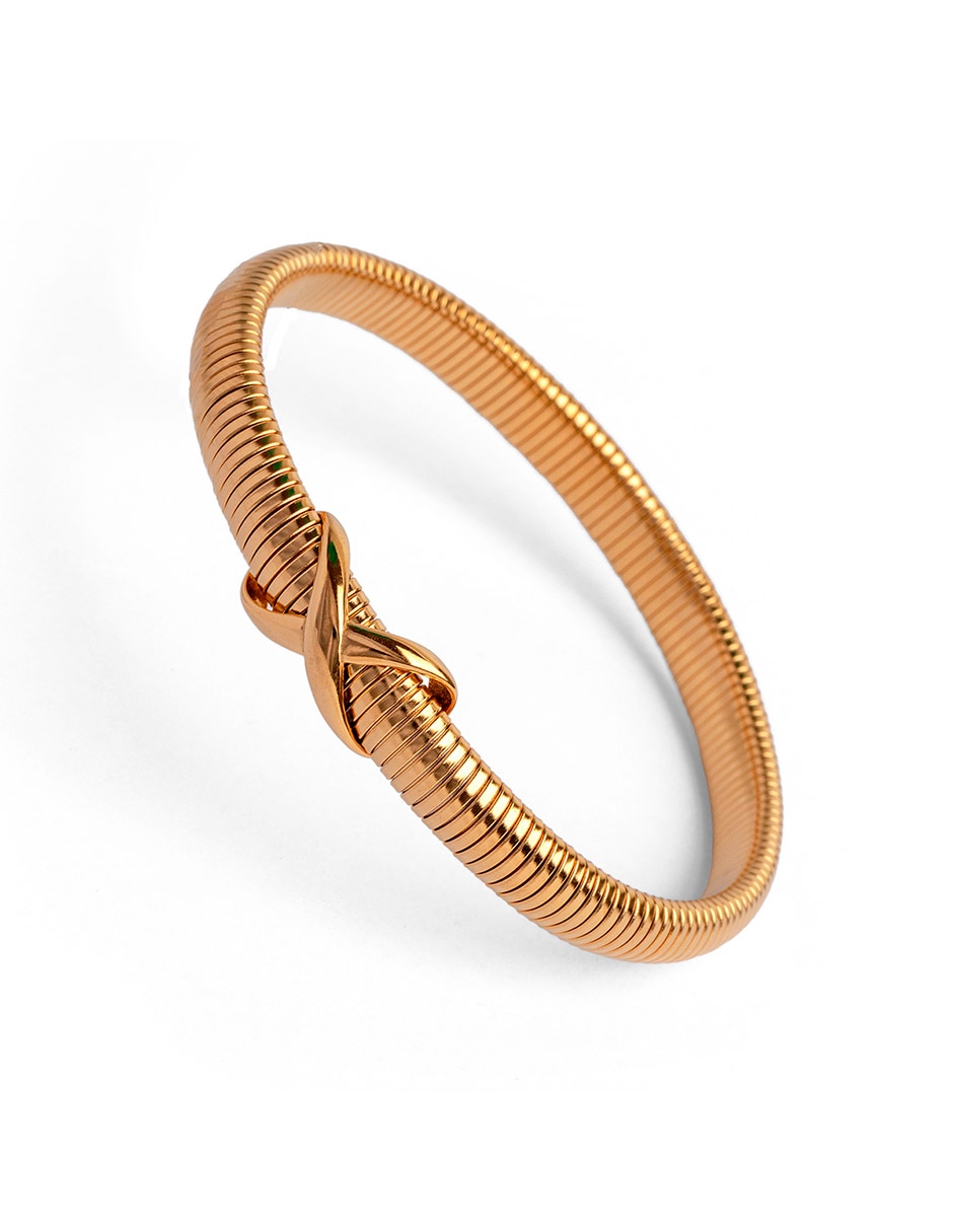 Brazalete Classic Collection con acabado chapa de oro Brazalete Classic Collection con acabado chapa de oro
