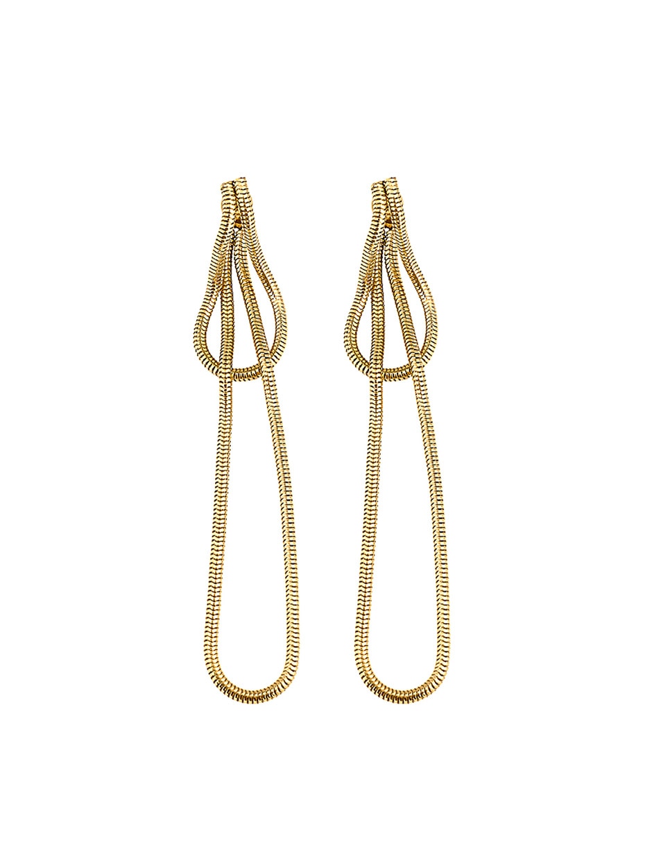Aretes Classic Collection con acabado chapa de oro Aretes Classic Collection con acabado chapa de oro