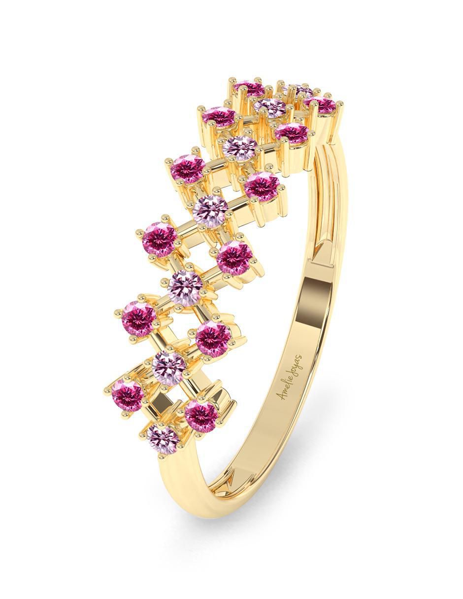 Anillo "de (si aplica)" ninguna amelie joyas sin colección sin temática 14 k "de" oro zirconia