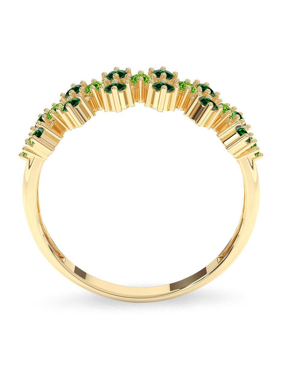 Anillo "de (si aplica)" ninguna amelie joyas sin colección sin temática 14 k "de" oro zirconia