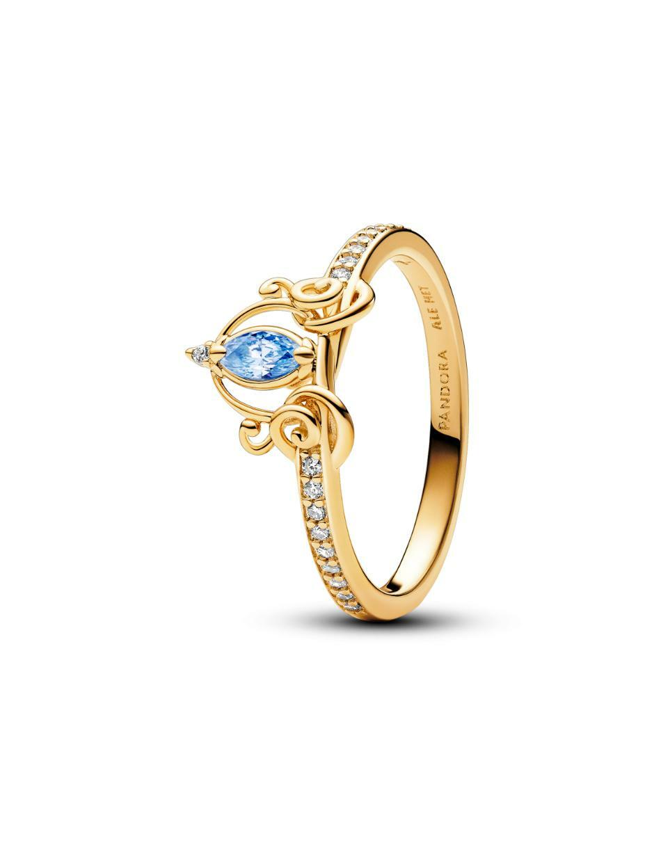 Anillo Disney Cenicienta P 925 de plata zirconia cúbica brillante
