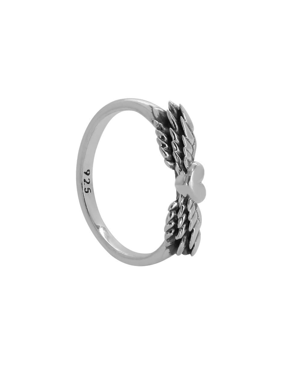 Anillo de corazón P 925 de plata