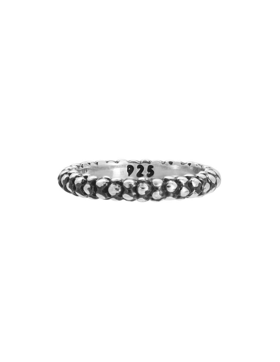 Anillo P 925 de plata brillante