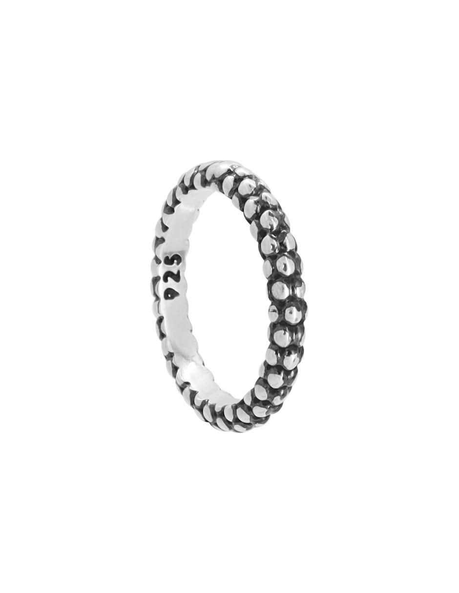 Anillo P 925 de plata brillante