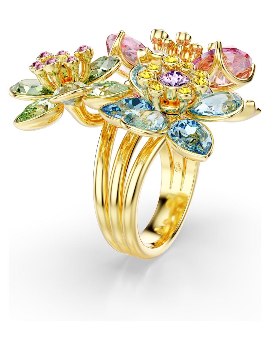 Anillo de flor Idyllia F Florere pavé 2