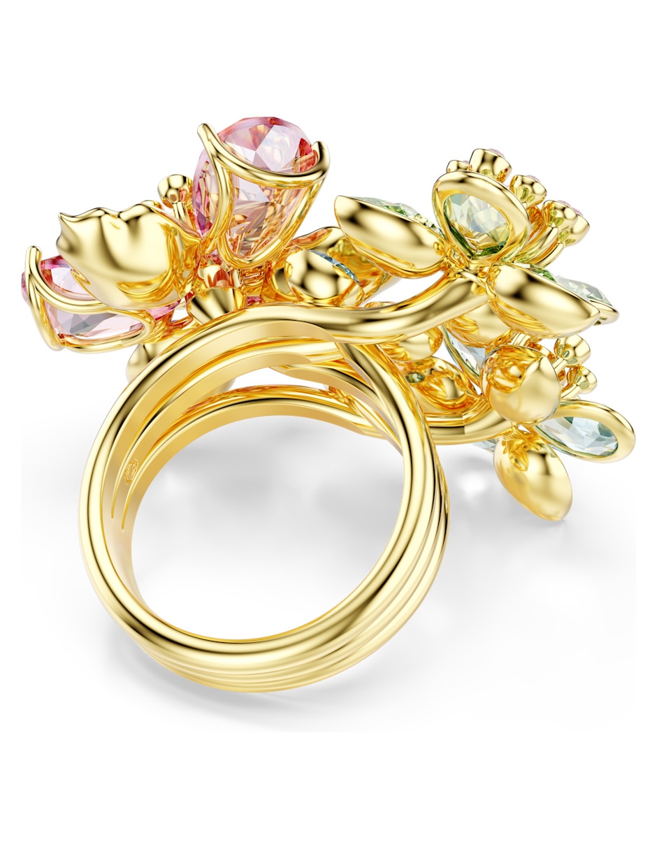 Anillo de flor Idyllia F Florere pavé 4