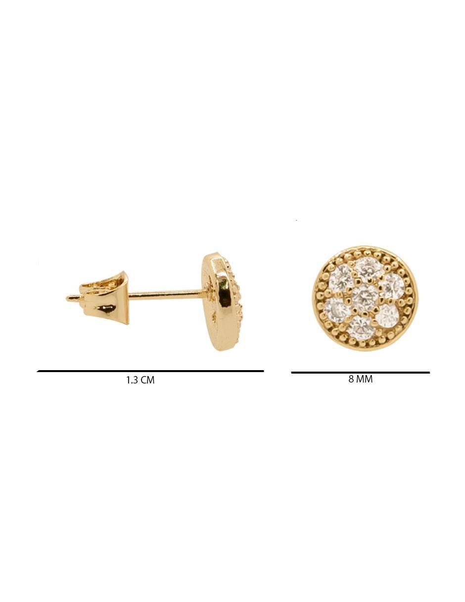 Aretes y collar Virgen de Guadalupe zirconia 6