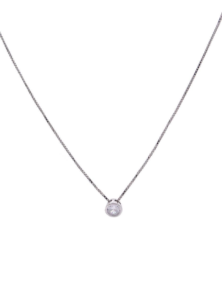 Collar con dije de plata P 925