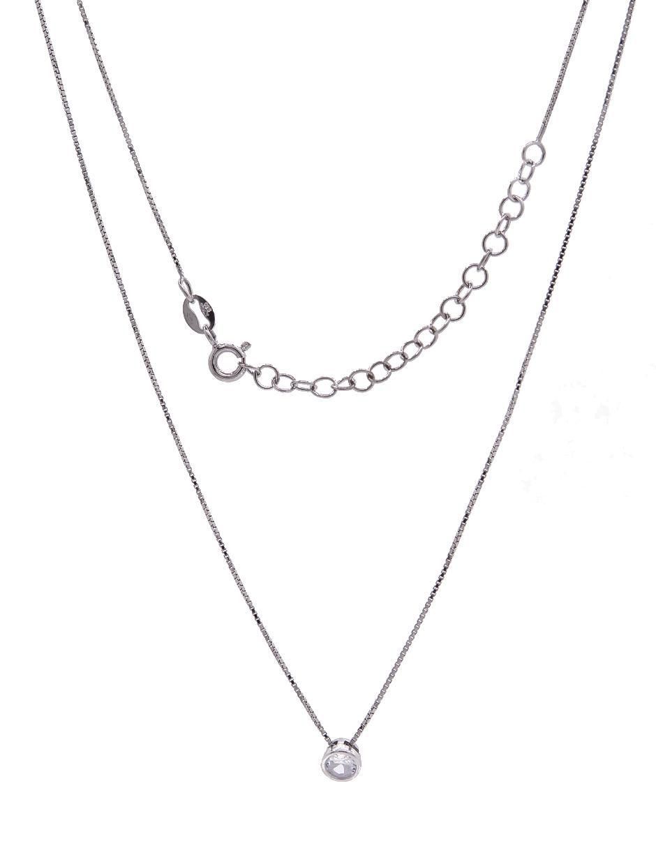 Collar con dije de plata P 925 2