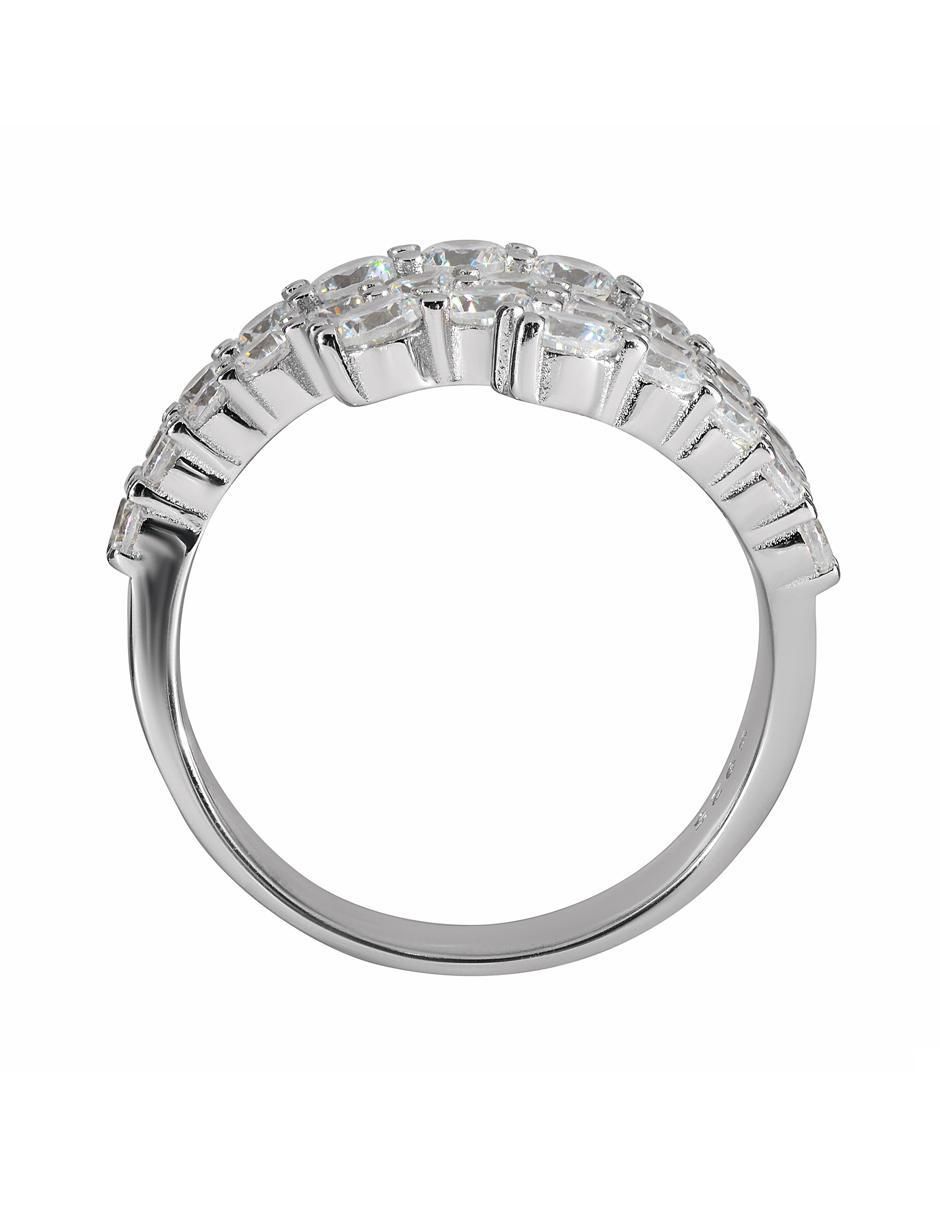 Anillo Lori P 925 de plata zirconia 2