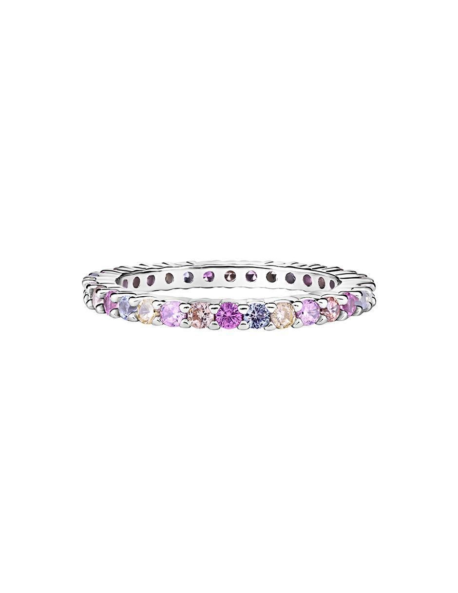 Anillo Kaide P 925 de plata zirconia
