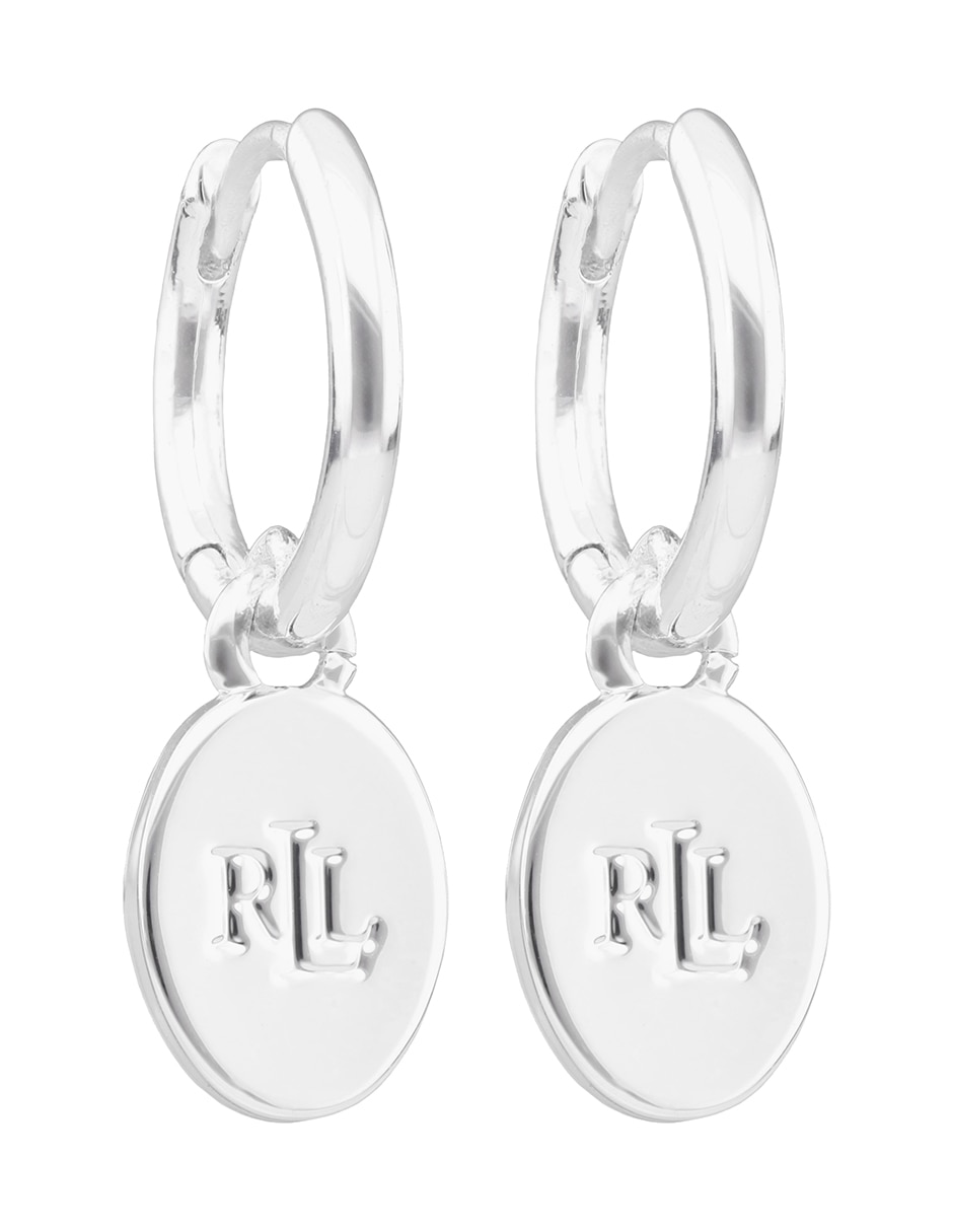 Aretes de óvalo con acabado brillante 2
