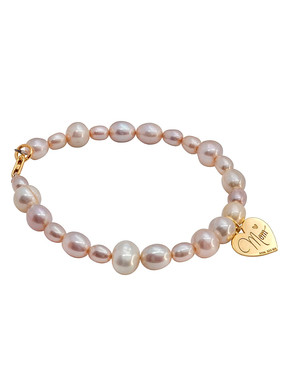 Brazalete de plata con perla p 925 2