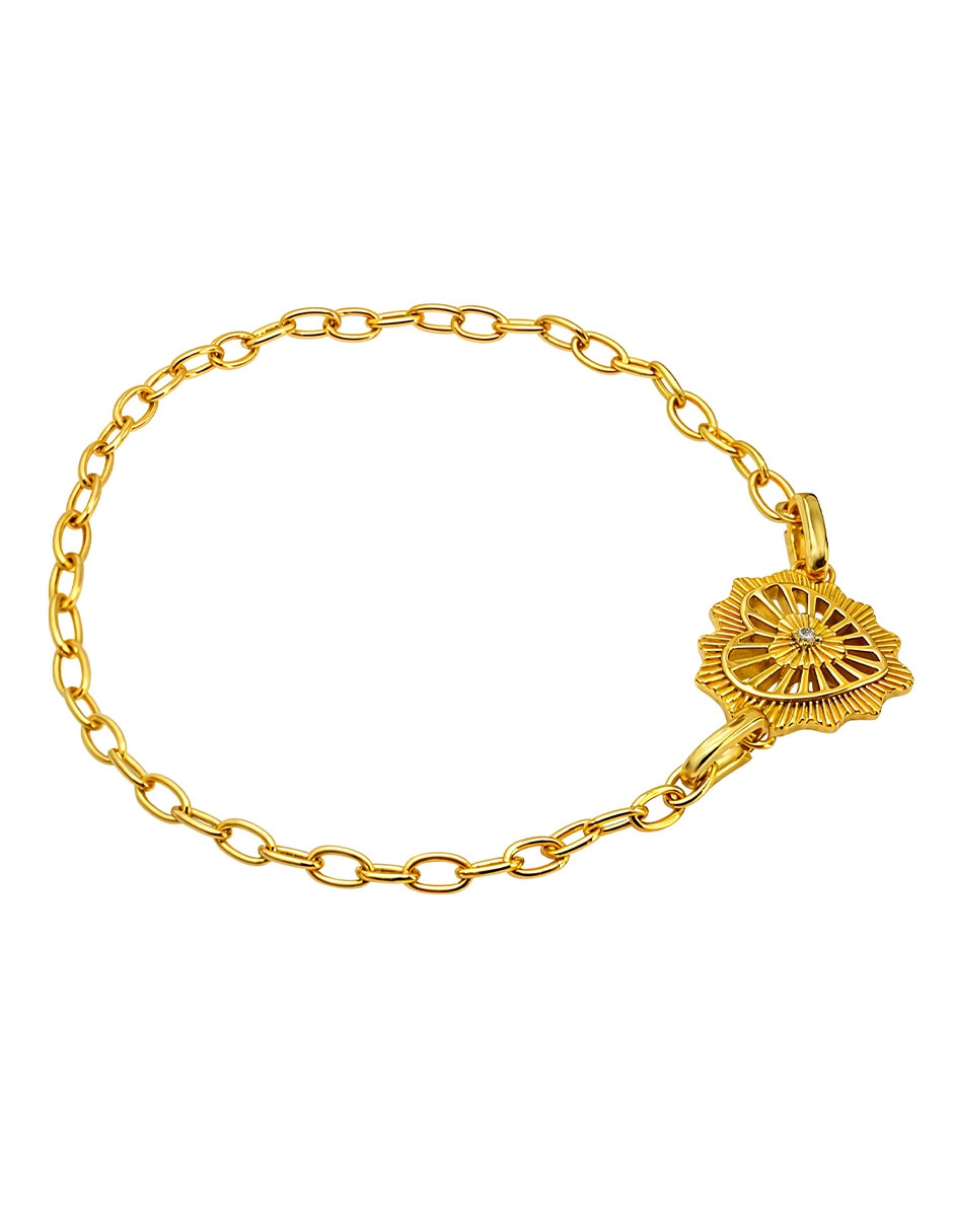 Pulsera de plata P 925 Eterna con acabado brillante 2