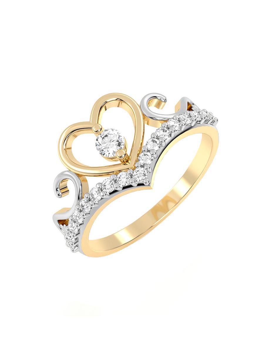 Anillo "de (si aplica)" corazón abba joyas sin familia no aplica 10 k "de" oro zirconia