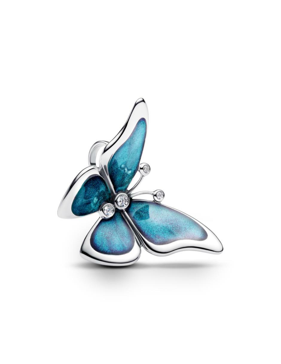 Charm de mariposa moments de plata P 925