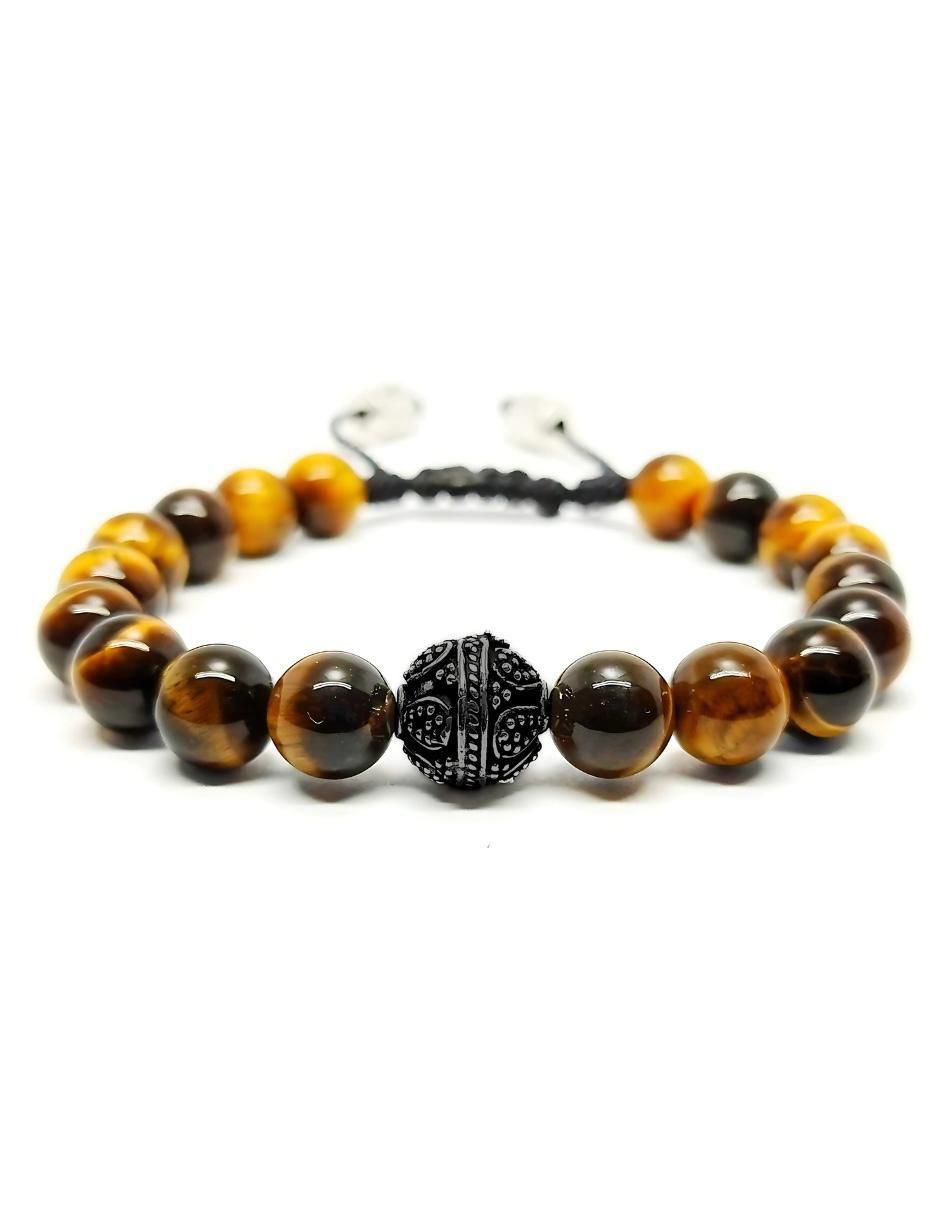 Pulsera con ojo de tigre Nabucco Pulsera con ojo de tigre Nabucco