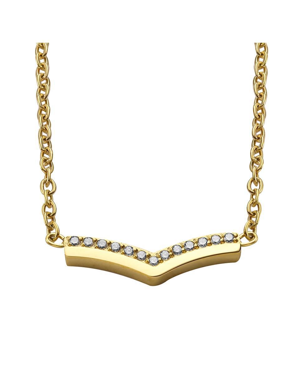 Collar de letra v 2