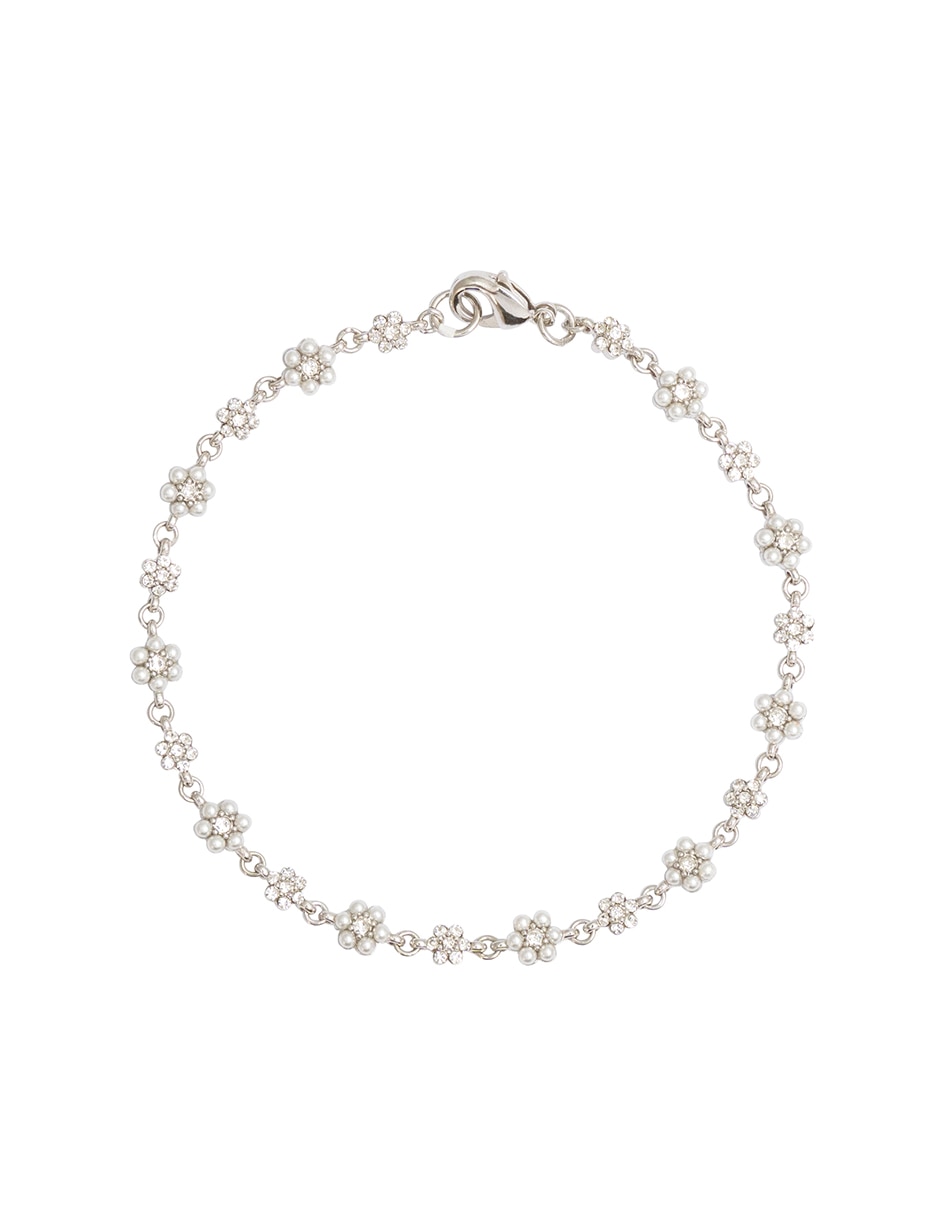 Pulsera con perla Destellos De Flores