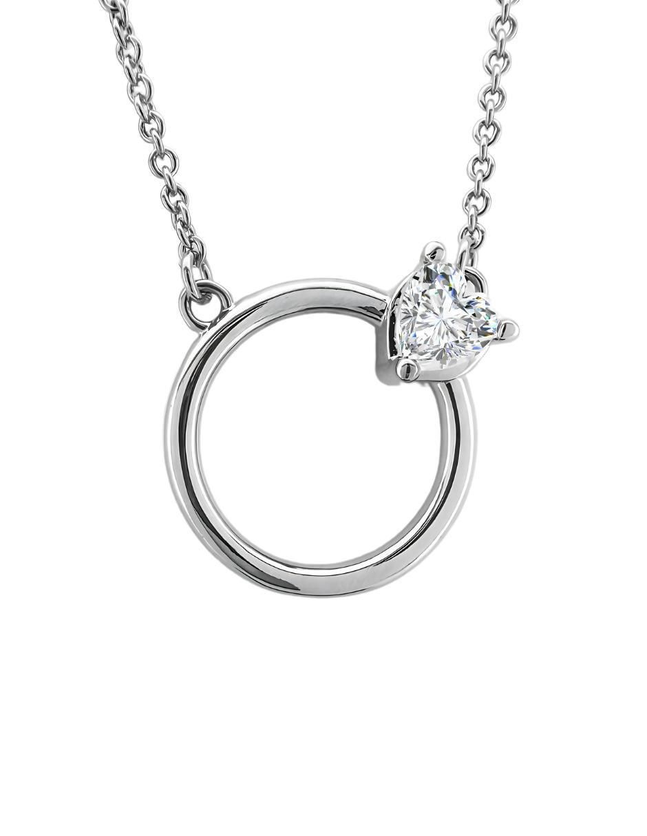 Collar de corazón Argenta de plata P 925 3