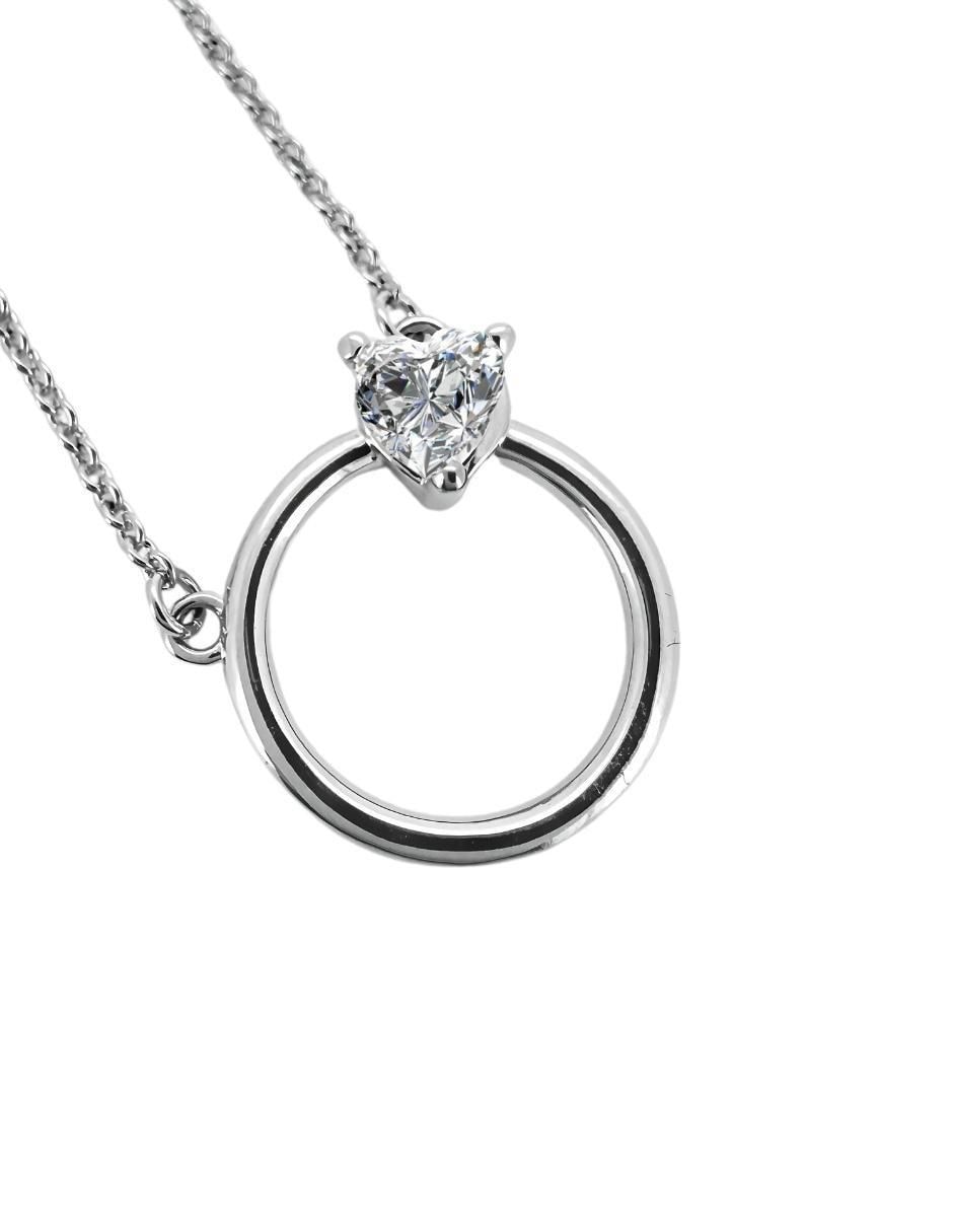 Collar de corazón Argenta de plata P 925 4