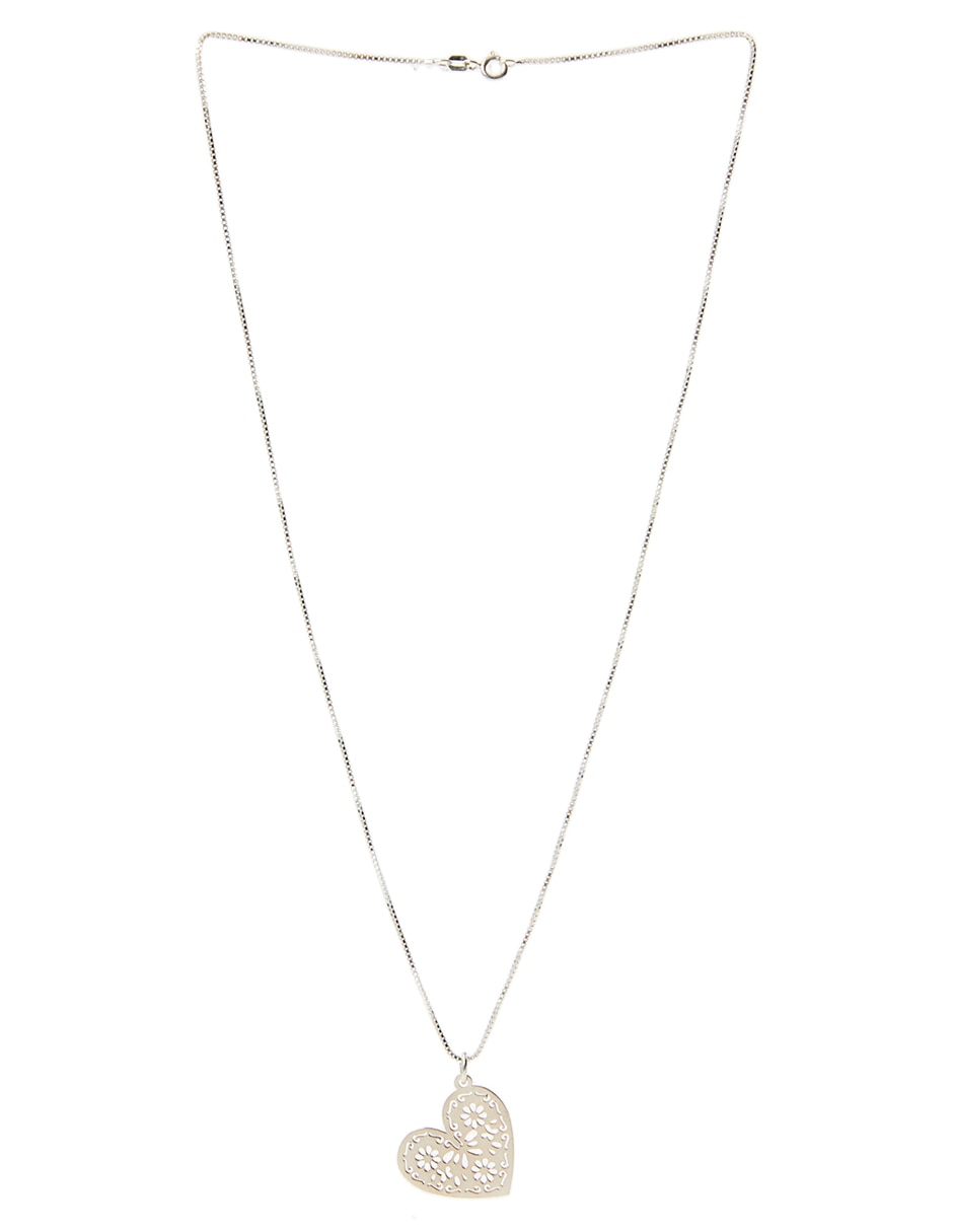 Colgante Y Dije de corazón de plata P 925 2