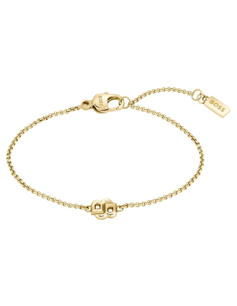 Brazalete Double B Petit con acabado brillante
