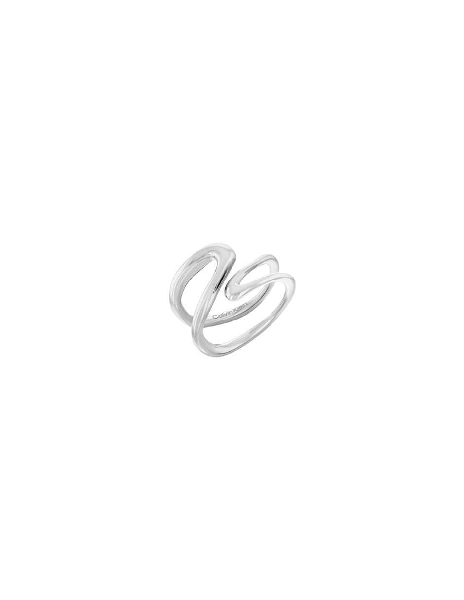 Anillo CK Statement Links brillante 2