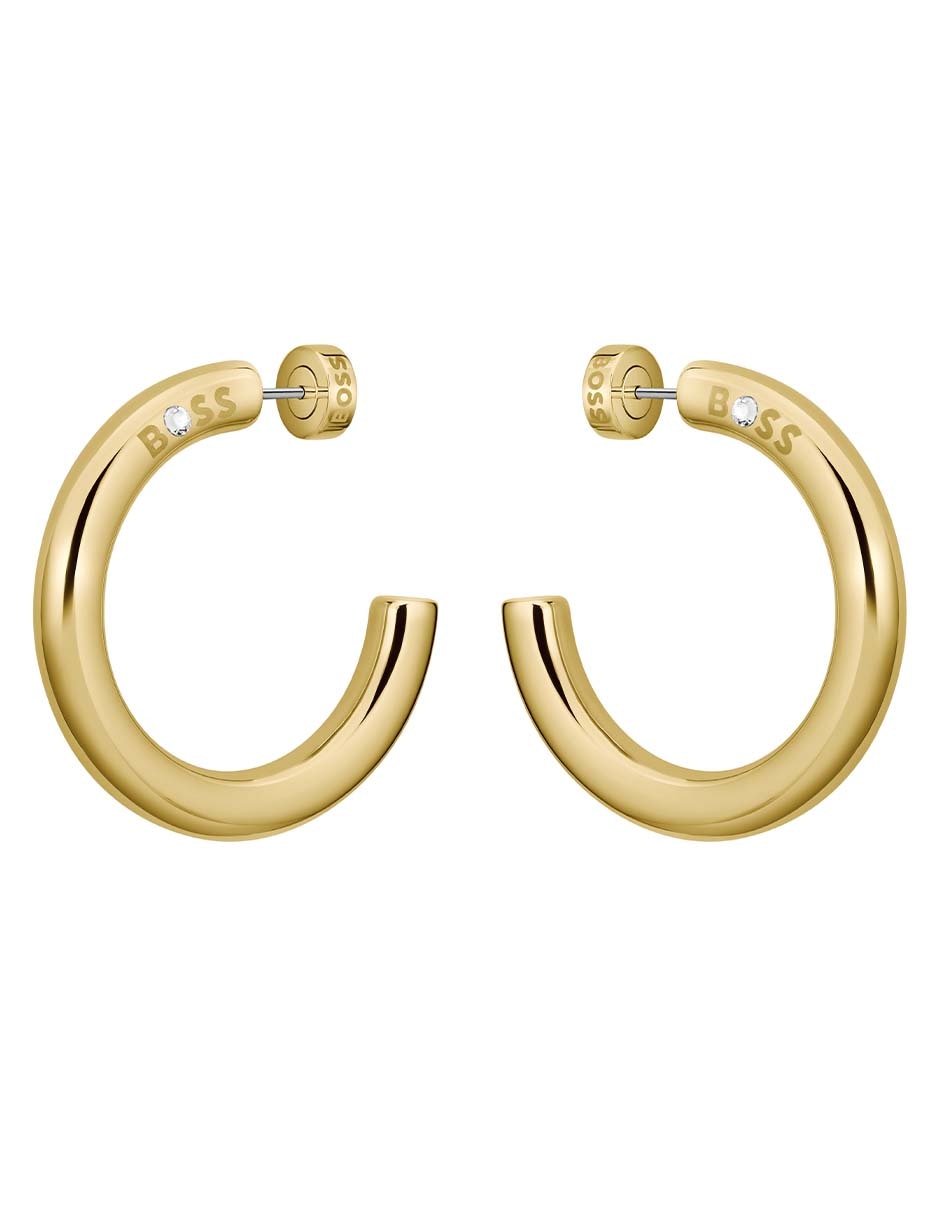 Arracadas Alive Statement con acabado brillante cristal