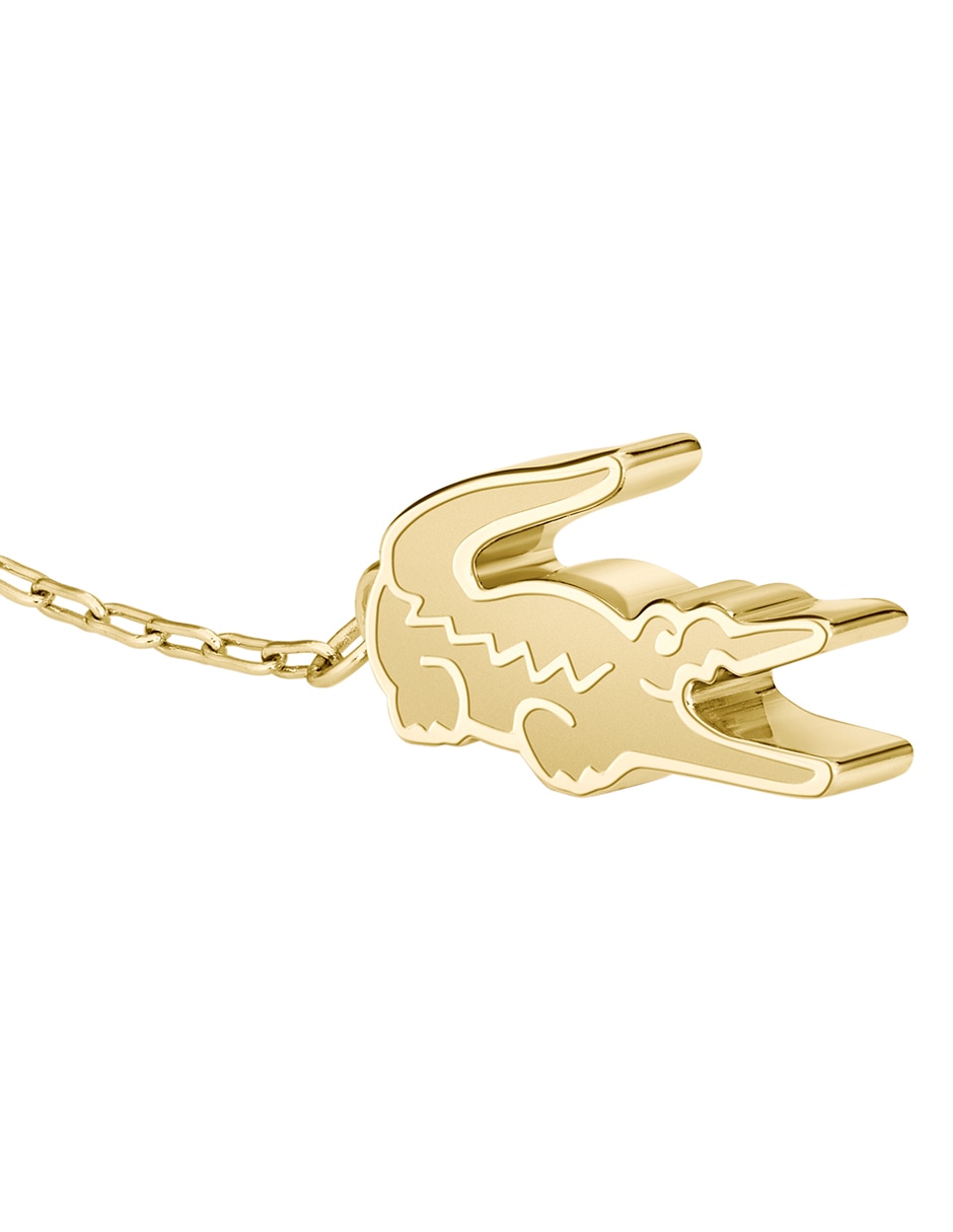 Aretes Crocodile con acabado brillante 3