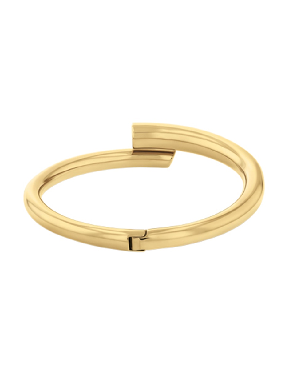 Brazalete Ck Spiral con acabado brillante 2