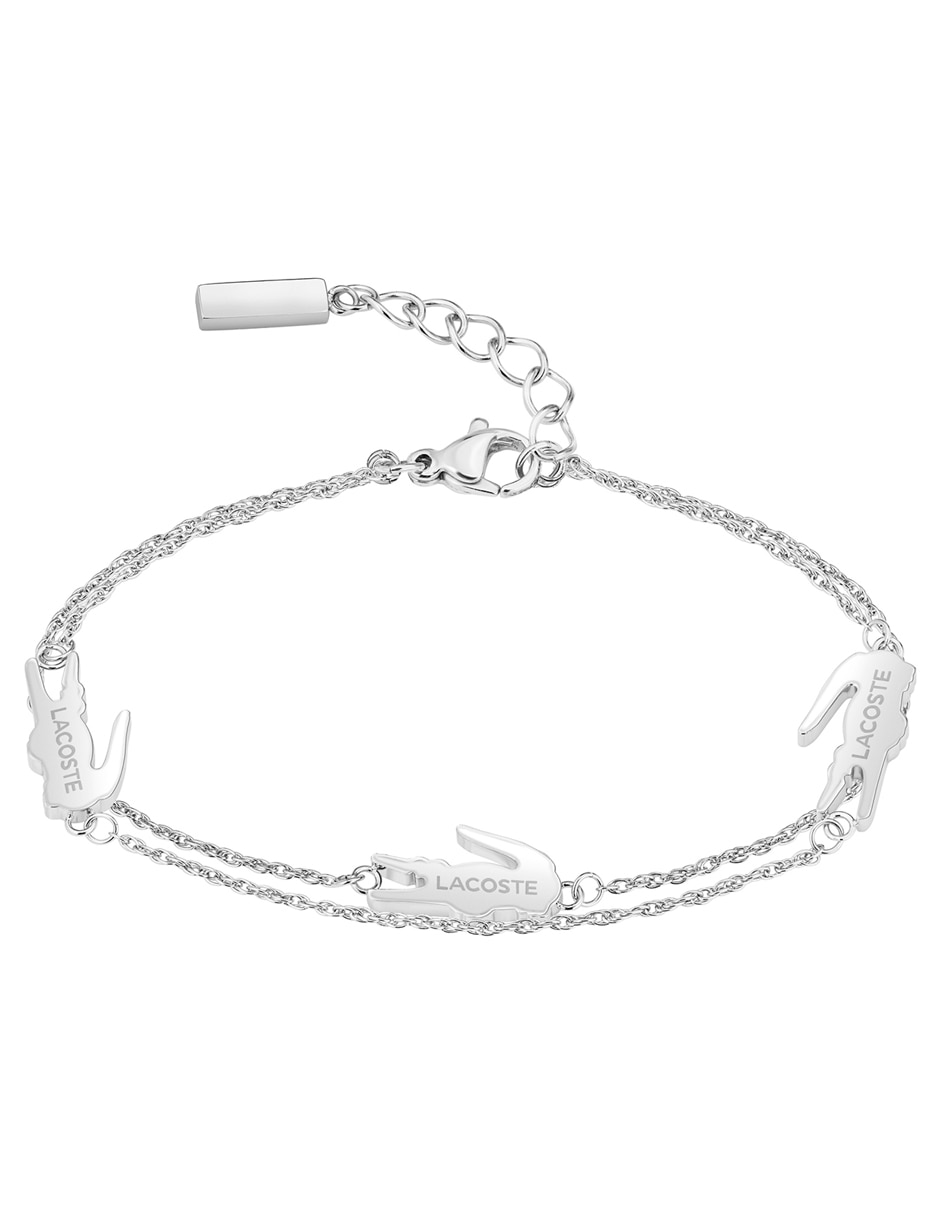 Brazalete Crocodile con acabado brillante 2