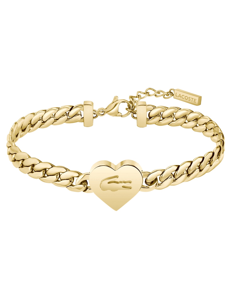 Brazalete Love My Croc con acabado brillante