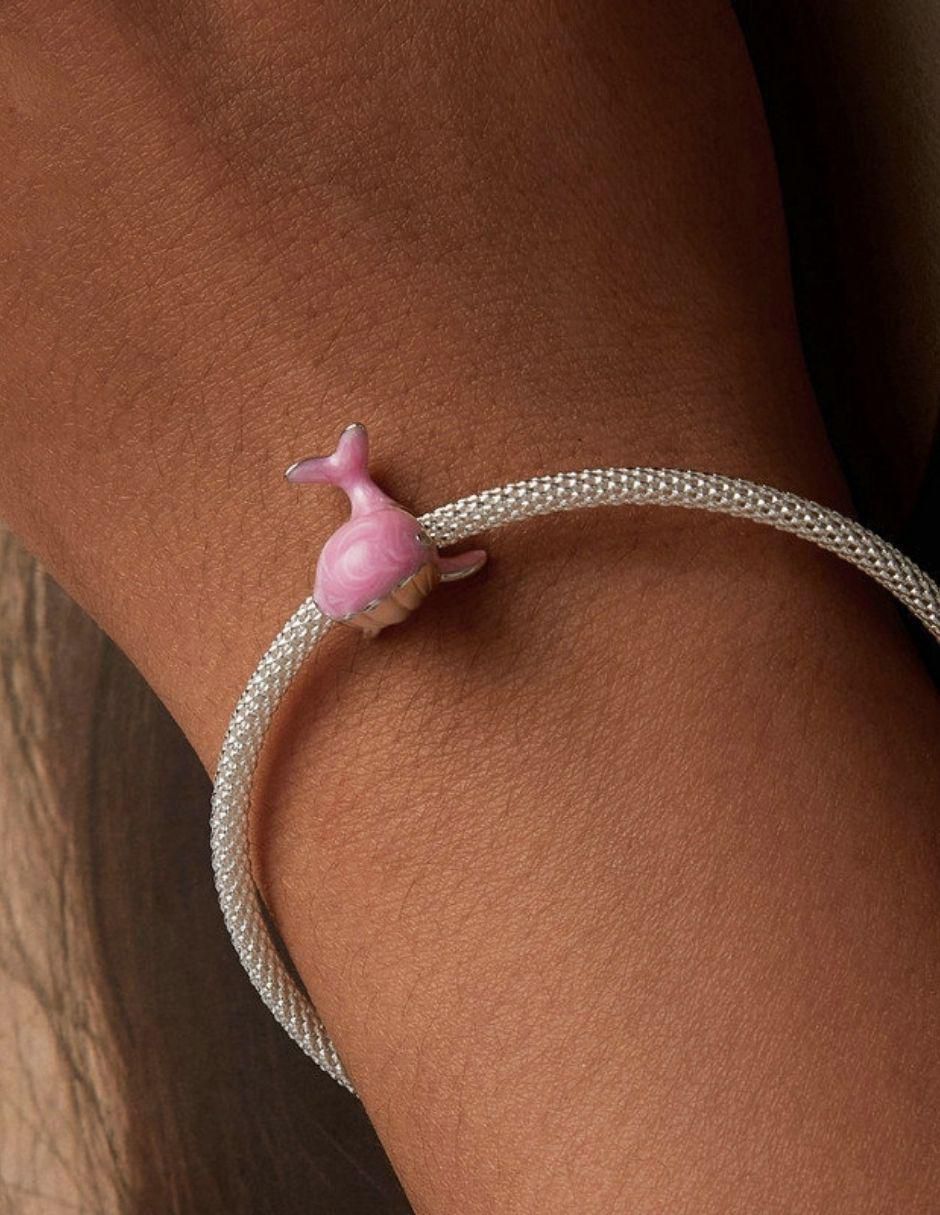 Charm de ballena de plata P 925 2