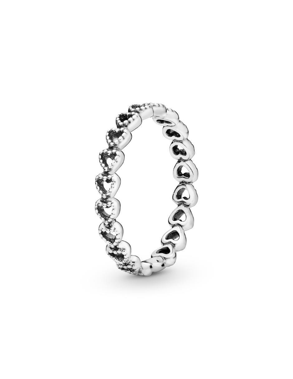 Anillo de corazón Moments P 925 de plata brillante