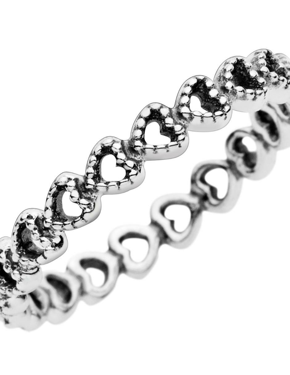 Anillo de corazón Moments P 925 de plata brillante 2