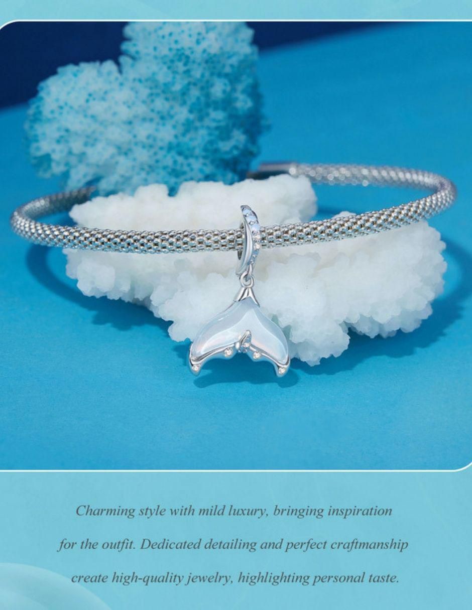 Charm de ballena de plata P 925 2