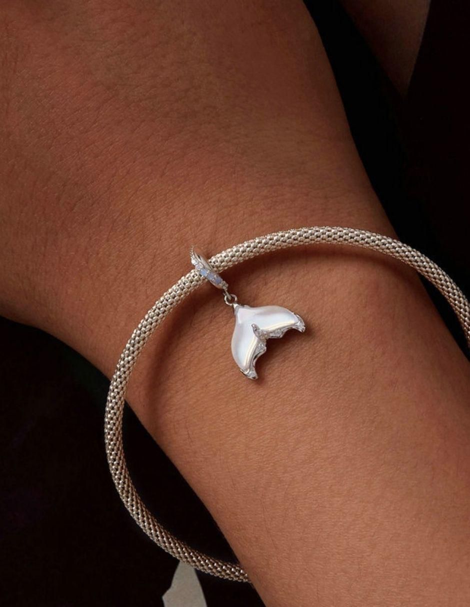 Charm de ballena de plata P 925 4