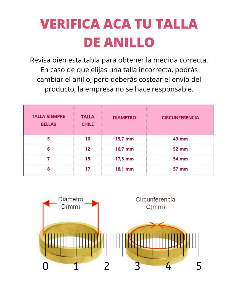Anillo redondo Summer cristal brillante 4