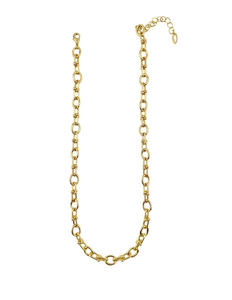 Collar y pulsera Aurore de chapa de oro 18 k 5