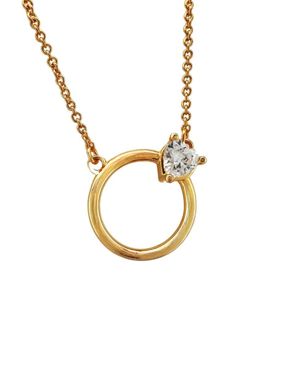 Collar de corazón Aurore 18 K 4