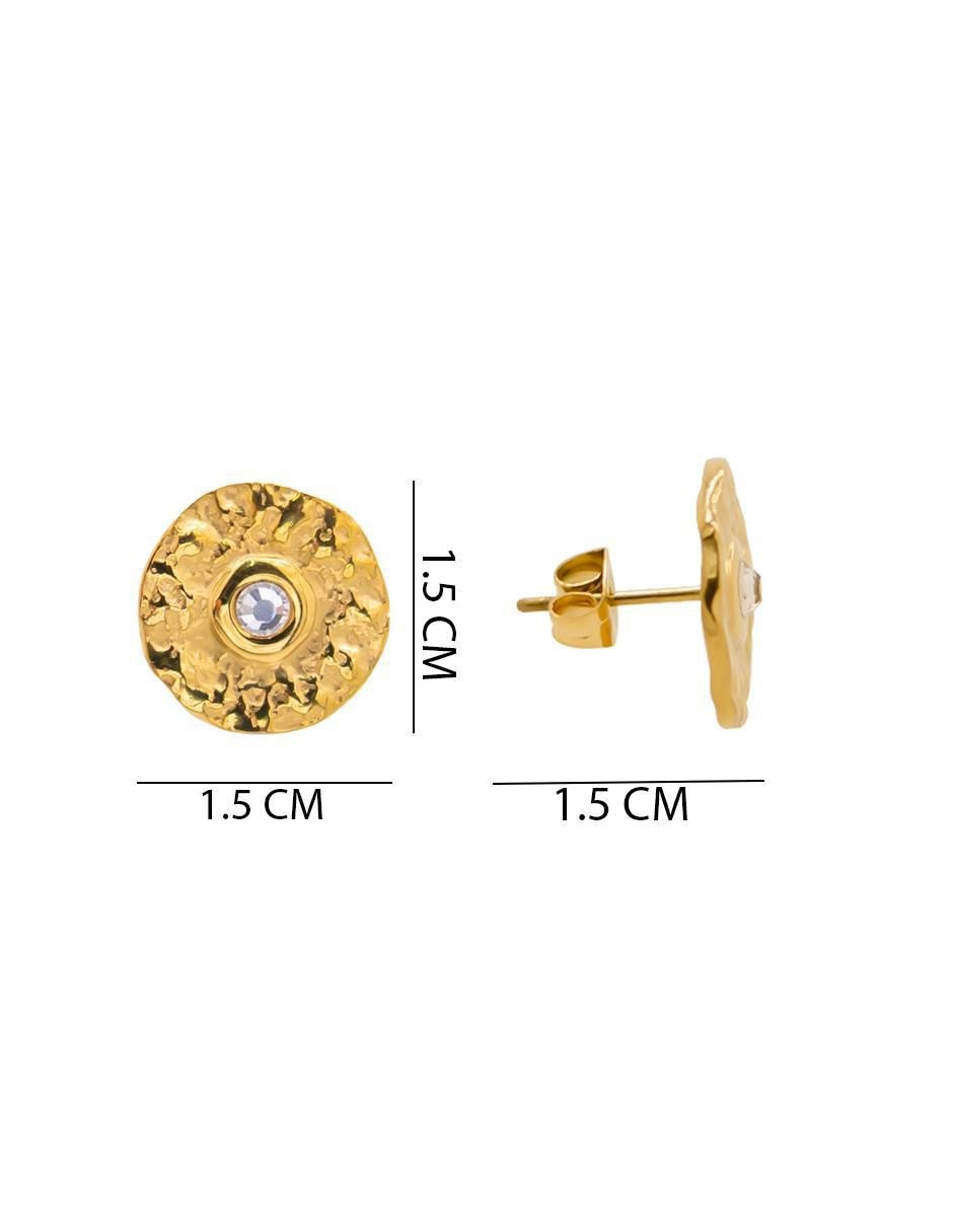 Aretes circulares zirconia 5