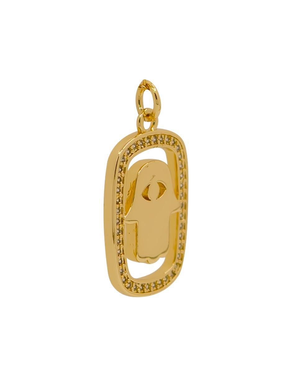 Collar con dije de mano de fátima 2