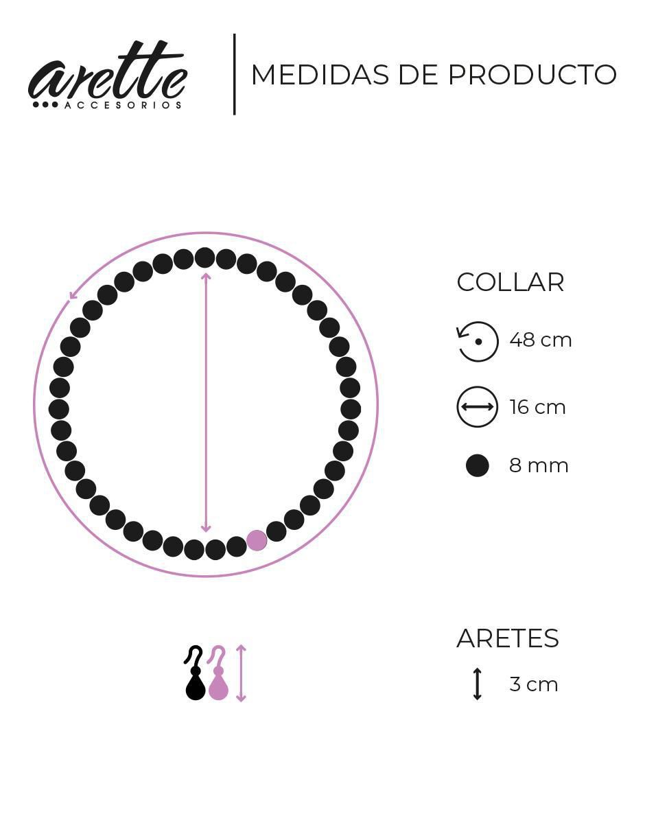 Aretes y collar Perlas de Mallorca perla 7
