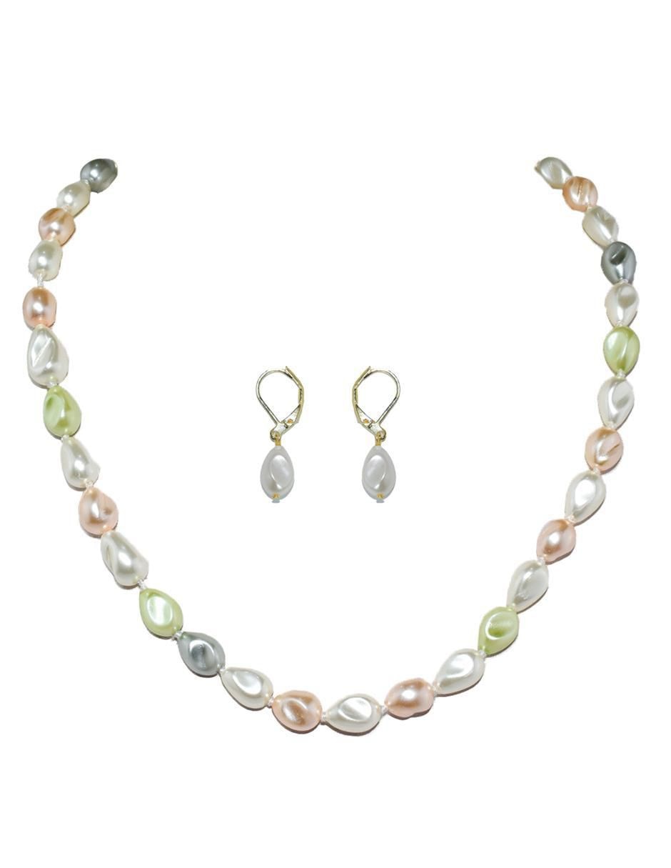Aretes y collar Perlas de Mallorca perla 2